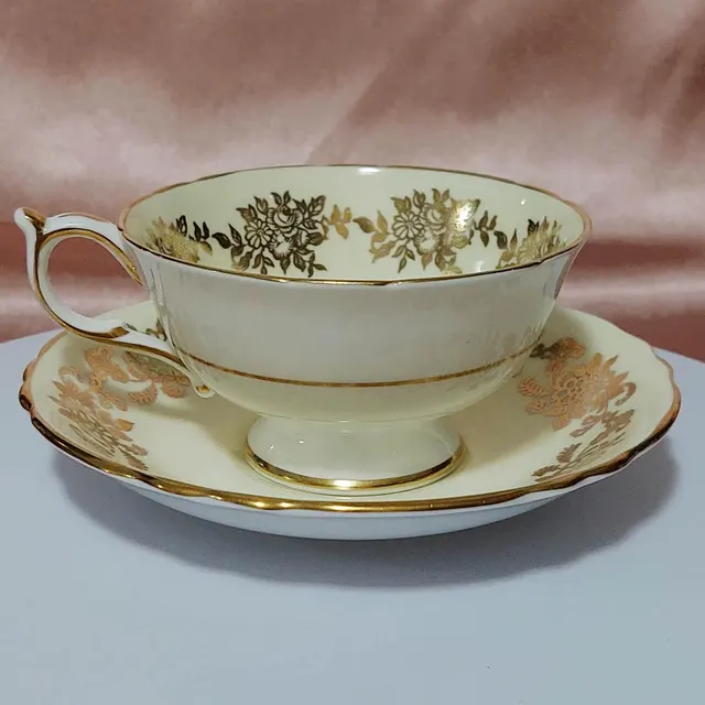 Antique Tea Cup and Saucer