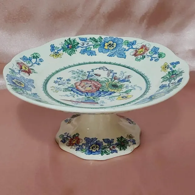 Antique Mason's Ironstone Pedestal