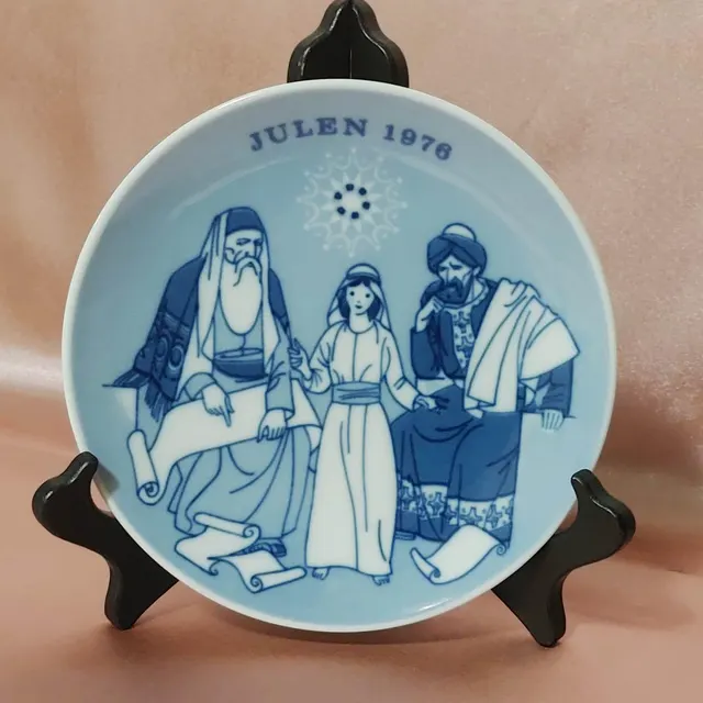 1976 Porsgrunds Christmas Plate