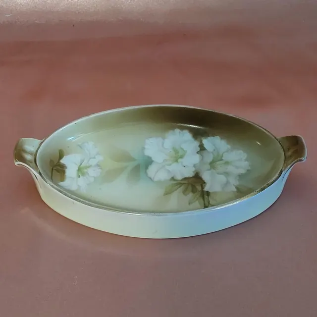 Antique German Porcelain Dish