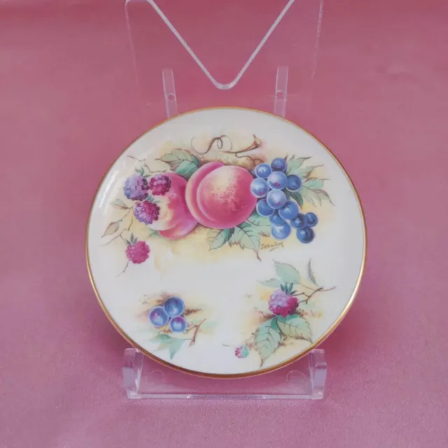 Vintage Crown Staffordshire Orchard Glory Mini Plate