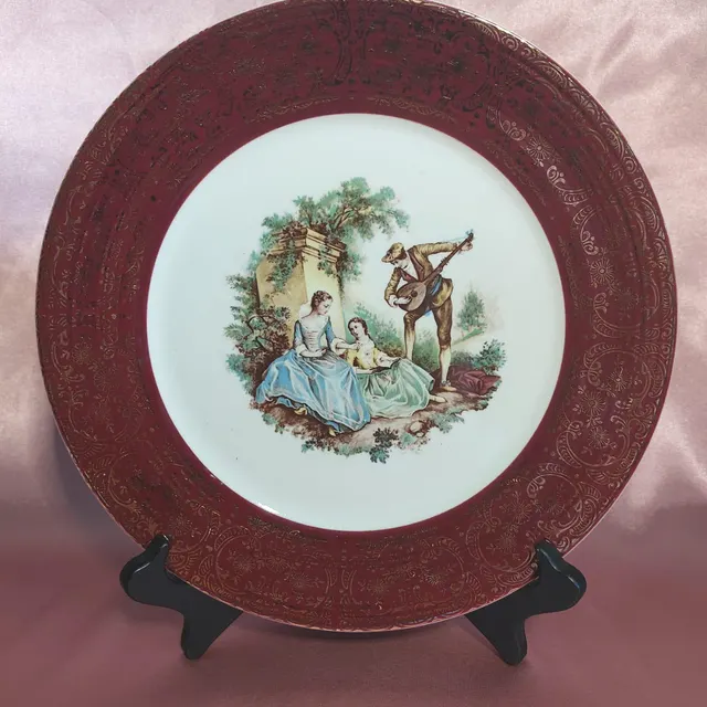 Vintage Sebring Pottery "Serenade" Plate